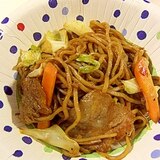 ホットプレートでつくる★本格！夜店のソース焼きそば